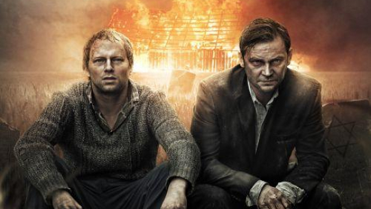Plakat filmu "Pokłosie" w reżyserii Władysława Pasikowskiego