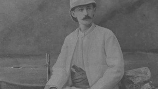 Stefan Szolc-Rogoziński, podróżnik, badacz Afryki i Kamerunu. Fot. NAC