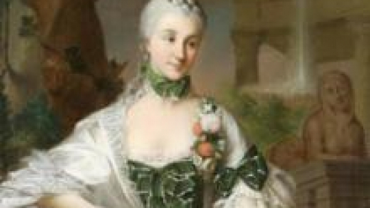 Marcelo Bacciarelli, Portret Izabeli Branickiej. Źródło: Muzeum Narodowe we Wrocławiu 