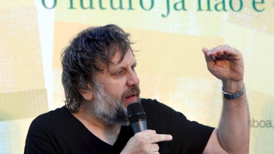 Slavoj Żiżek. Fot. PAP/EPA