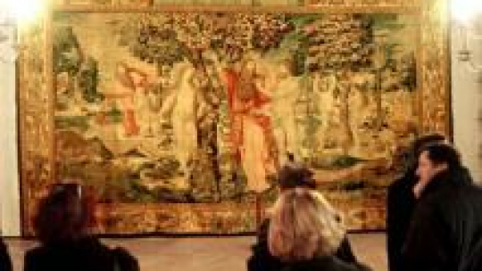 Arrasy królewskie na Wawelu. Fot. PAP/J. Bednarczyk