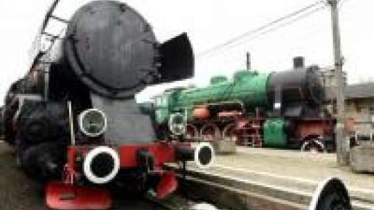 Ekspozycja plenerowa Muzeum Kolejnictwa w Warszawie. Fot. PAP/R.Pietruszka