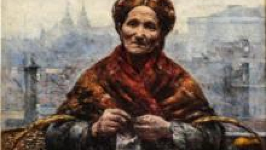 Aleksander Gierymski "Pomarańczarka"(fragment) Fot. PAP/J.Kamiński