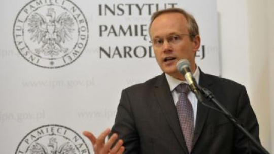 Prezes IPN Łukasz Kamiński. Fot. PAP/B. Zborowski