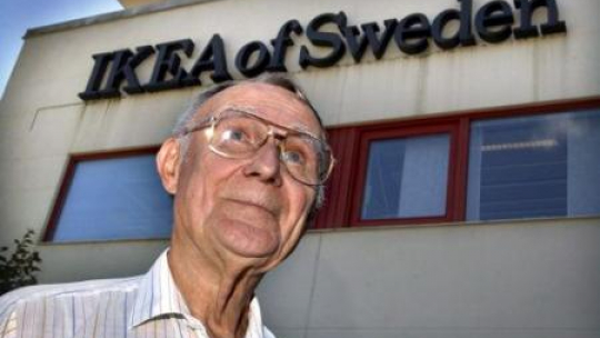 Ingvar Kamprad - twórca IKEI. Fot. PAP/EPA