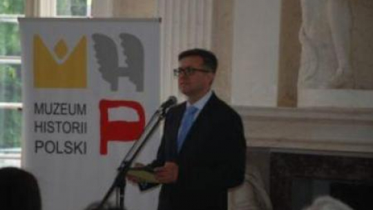 Dyrektor Muzeum Historii Polski Robert Kostro. Źródło: MHP
