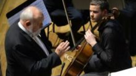 Koncert Orkiestry Sinfonia Varsovia pod batutą Krzysztofa Pendereckiego. Fot. PAP/J. Bednarczyk