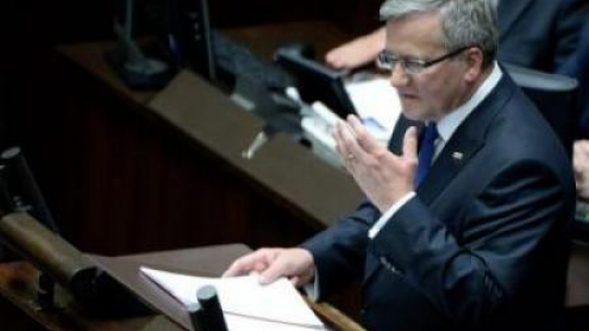 Prezydent Bronisław Komorowski. Fot. PAP/J. Turczyk