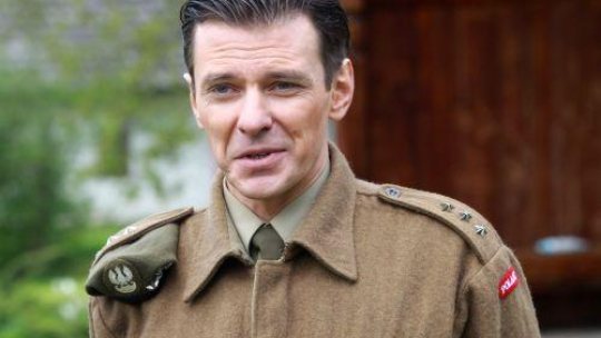 Marcin Kwaśny, odtwórca głównej roli w filmie "Pilecki" w reż. Mirosława Krzyszkowskiego. Fot. PAP/G. Momot