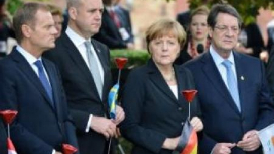 Przywódcy państw UE upamiętnili 100. rocznicę wybuchu I wojny światowej. Ypres. 26.06.2012. Fot. PAP/EPA