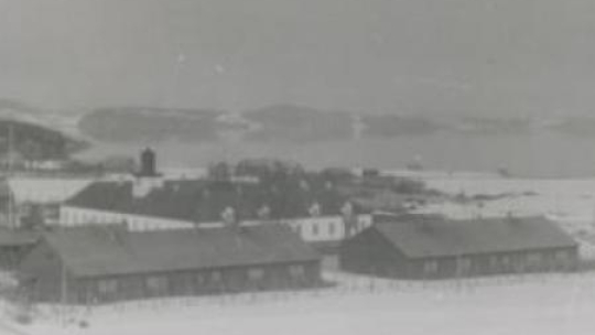 Obóz w Falstad z lat 1941-1945. Fot. Falstad Center