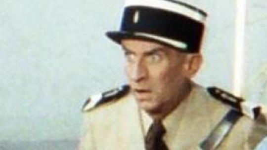 Louis de Funes jako sierżant Ludovic Cruchot. Fot. Rolf Gebhardt, źródło: Wikimedia Commons