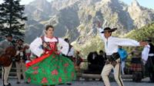 Koncert w Zakopanem w ramach 45. Międzynarodowego Festiwalu Folkloru Ziem Górskich w 2013 r. Fot. PAP/G. Momot