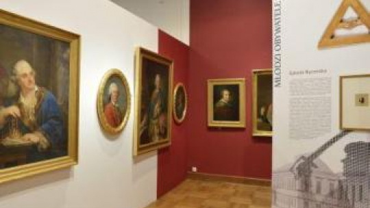 Wystawa „Masoneria. Pro Publico Bono” w Muzeum Narodowym w Warszawie. Fot. PAP/M. Obara