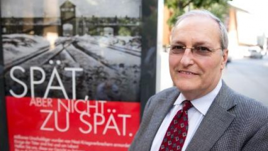 Efraim Zuroff. Fot. PAP/EPA