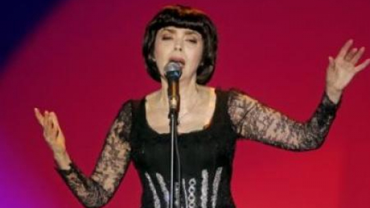 M. Mathieu na tournee w Niemczech. Fot. PAP/J. Woitas