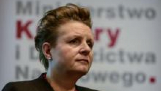 Minister kultury Małgorzata Omilanowska. Fot. PAP/J. Kamiński