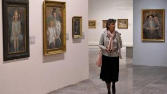 Wystawa „Olga Boznańska” w Muzeum Narodowym w Krakowie. Fot. PAP/J. Bednarczyk
