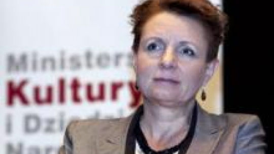 Minister kultury i dziedzictwa narodowego Małgorzata Omilanowska. Fot. PAP/T. Murański