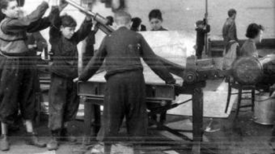 Wystawa „Twarz getta”. Fot. Archiwum Państwowe w Łodzi. Źródło: Muzeum Historii Żydów Polskich POLIN