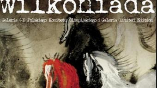 Fragment plakatu wystawy "Wikoniada". 