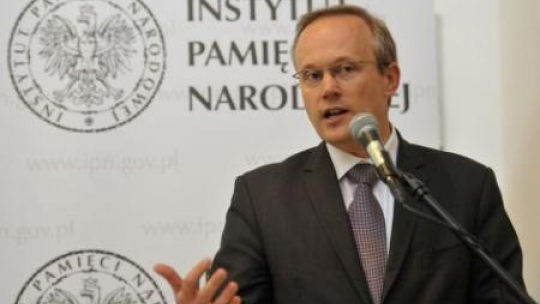 Prezes IPN Łukasz Kamiński. Fot. PAP/B. Zborowski