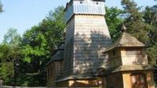 Jeden z eksponatów skansenu.