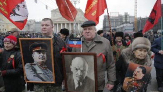 Obchody "Dnia Obrońcy Ojczyzny". Moskwa. 23.02.2015. Fot. PAP/EPA