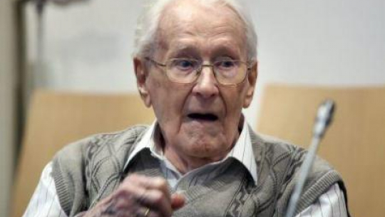 Oskar Groening, były esesman z niemieckiego obozu Auschwitz. Fot. PAP/EPA 