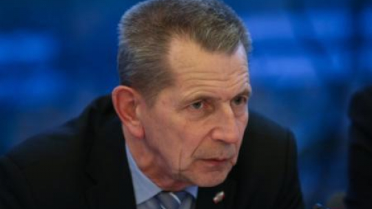 Andrzej Krzysztof Kunert - sekretarz Rady Ochrony Pamięci Walk i Męczeństwa. Fot. PAP/R. Guz