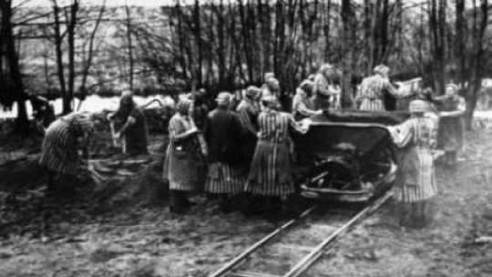  Więźniarki z Ravensbrueck. Źródło: Bundesarchiv (Bild 183-1985-0417-15), na lic. Wikimedia Commons