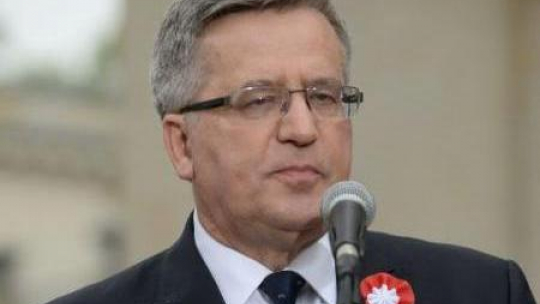 Prezydent Bronisław Komorowski. Fot. PAP/B. Zborowski