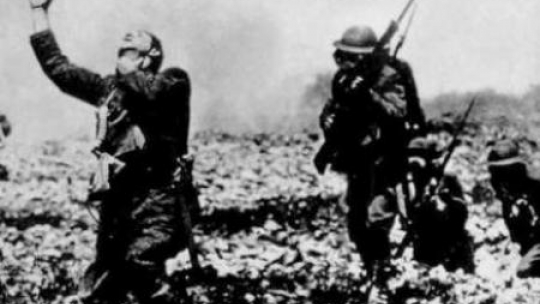 Żołnierze brytyjscy w II bitwie pod Ypres