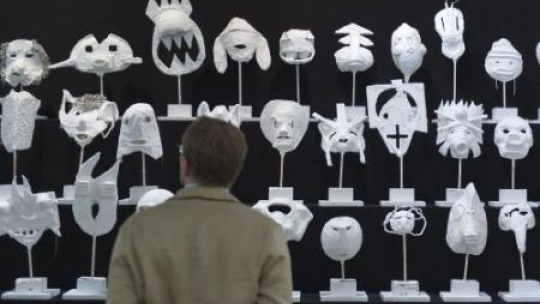 Marianne Vitale "Various sculptures". Art Basel, 16.06.2015. Fot. PAP/EPA