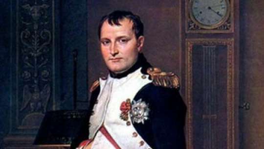 Napoleon Bonaparte, obraz Jacquesa-Louisa Davida. Źródło: Wikimedia Commons