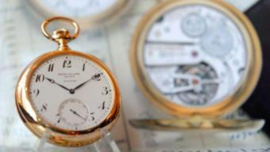 Złoty Patek Philippe z 1929 r. Fot. PAP/EPA