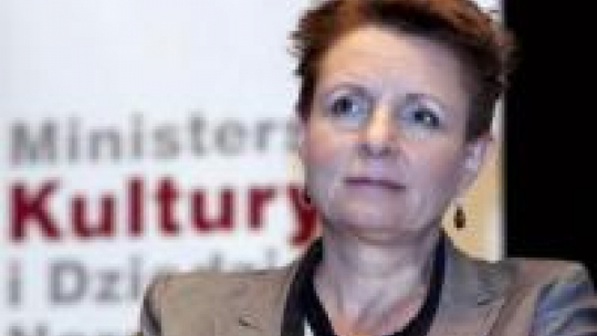 Minister kultury i dziedzictwa narodowego Małgorzata Omilanowska. Fot. PAP/T. Murański