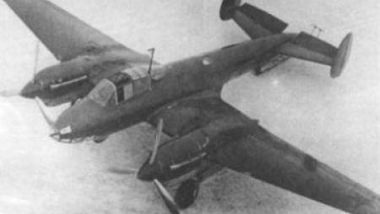 Myśliwsko-bombowy Pe-2. Źródło: Wikipedia Commons 