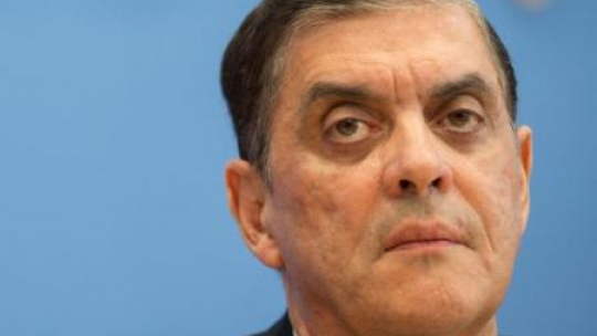 Romani Rose, szef Centralnej Rady Niemieckich Sinti i Romów. Fot. PAP/EPA