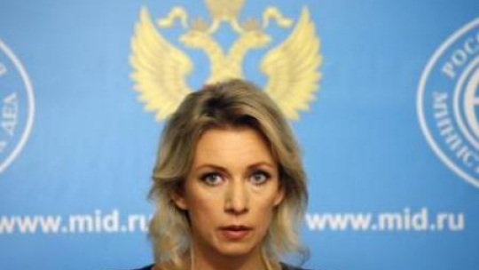 Rzeczniczka MSZ Rosji Maria Zacharowa. Fot. PAP/EPA