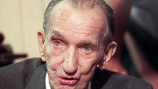 Jan Karski. Fot. PAP/T. Gzell
