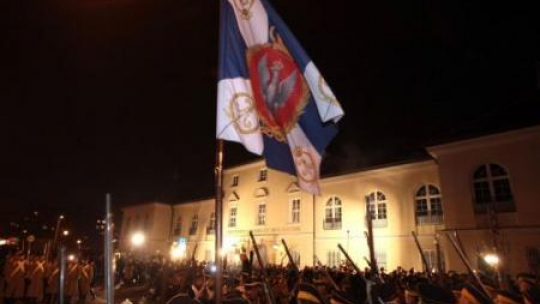 Inscenizacja historyczna „Noc Listopadowa - zdobycie Arsenału Warszawskiego”. Fot. PAP/L. Szymański