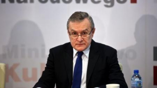 Wicepremier, minister kultury i dziedzictwa narodowego prof. Piotr Gliński. Fot. PAP/R. Guz