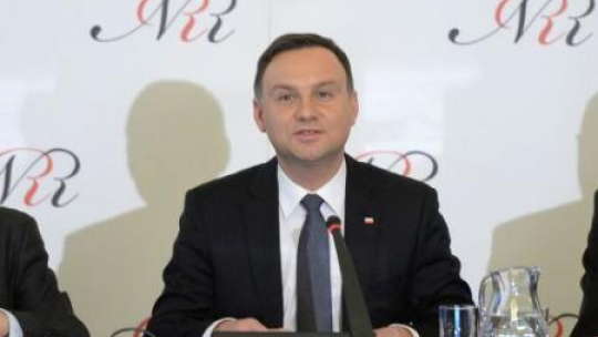 Prezydent Andrzej Duda podczas posiedzenia Narodowej Rady Rozwoju. Fot. PAP/J. Turczyk