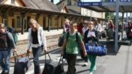 Zabytkowy dworzec kolejowy w Zakopanem. Fot. PAP/G. Momot