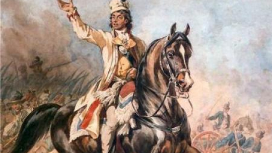 Tadeusz Kościuszko. Obraz Juliusza Kossaka. Źródło: Wikimedia Commons