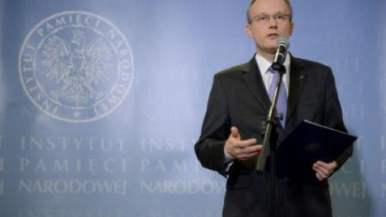 Prezes IPN Łukasz Kamiński. Fot. PAP/R. Pietruszka