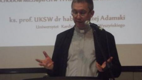 Ks. prof. Andrzej Adamski. Fot. M. Szukała