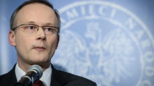 Prezes IPN Łukasz Kamiński. Fot. PAP/J. Turczyk