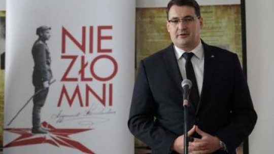 Prezes Fundacji Niezłomni Wojciech Łuczak. Fot. PAP/T. Waszczuk